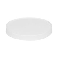 Крышка к контейнеру d102хh16 мм, бел., карт., 30 шт/упак "OSQ" Round bowl 300-500 White 600 шт/кор РОССИЯ Round bowl 300-500 White